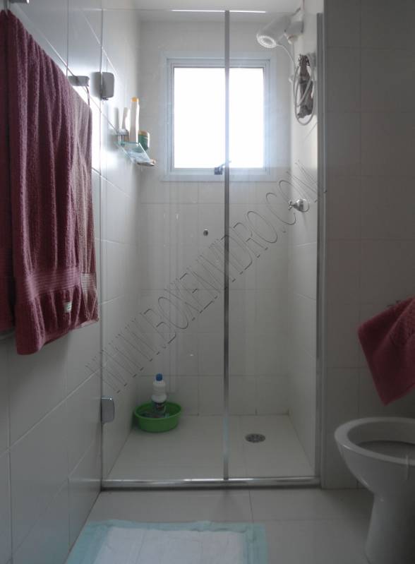 Box de Vidro para Banheiro com Porta de Abrir Penha de França - Box para Banheiro Pequeno