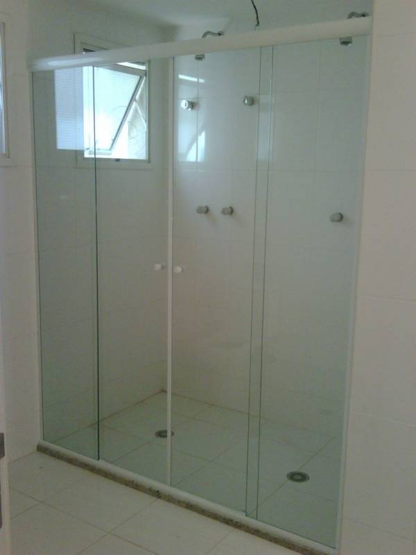 Fábrica de Box de Vidro para Banheiro Jardim Fortaleza - Box de Vidro para Banheiro com Porta de Abrir