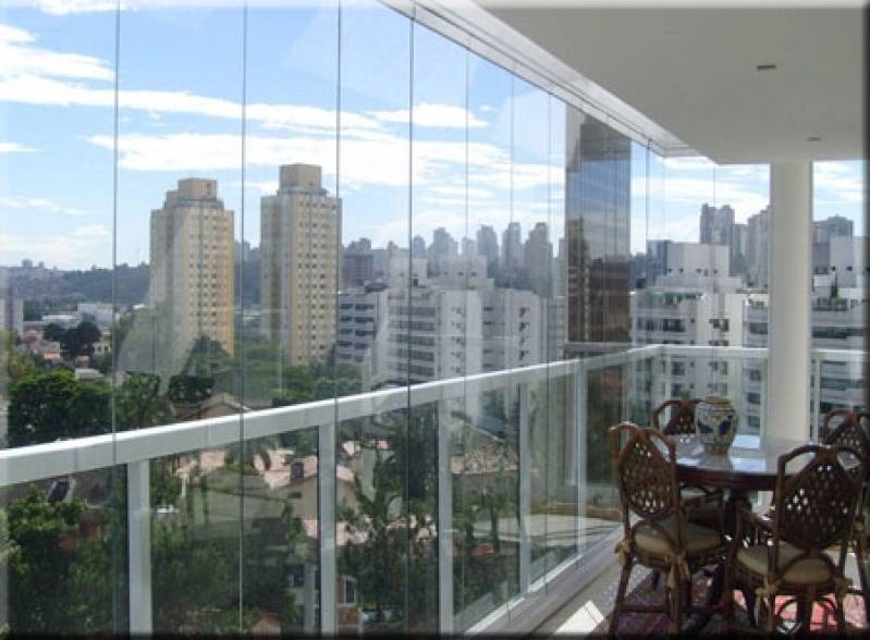 Fechamento de Sacada de Apartamento Parque São Domingos - Fechamento de Sacada com Vidro Verde