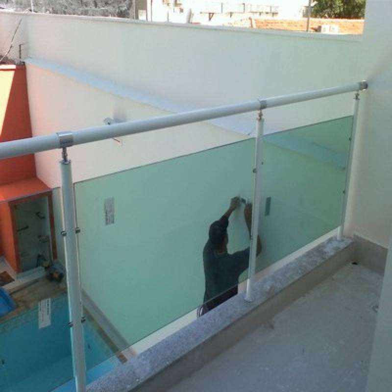 Guarda Corpo de Vidro Temperado em Sp Vila Marisa Mazzei - Guarda Corpo de Vidro para Escada