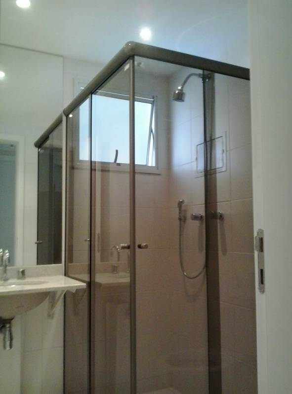Orçamento de Box de Vidro para Banheiro de Canto Belenzinho - Box de Vidro para Banheiro Articulado