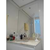 espelhos para banheiro de apartamento Luz