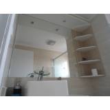 instalação de espelho para banheiro de apartamento Vila Barros