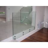 vidraçaria para guarda corpo de vidro interno Ponte Rasa