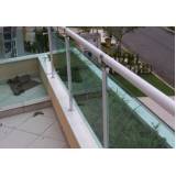 vidraçaria para guarda corpo de vidro para varanda Casa Verde