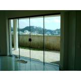 vidraçaria para porta residencial de vidro Santa Efigênia