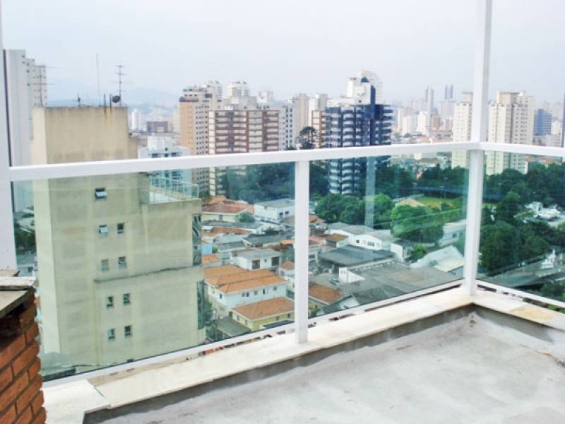 Vidraçaria para Guarda Corpo de Vidro em Sp Vila Maria - Vidraçaria para Cobertura